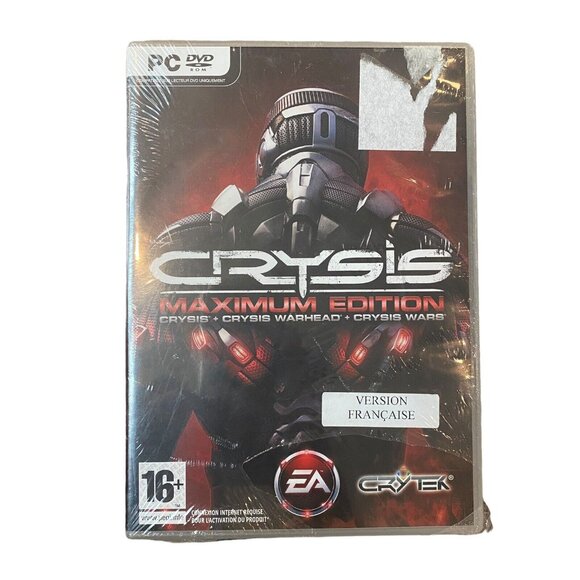 New Crysis [Maximum Edition] (PC, 2009) Sealed FRENCH Version Francaise - Picture 1 of 3